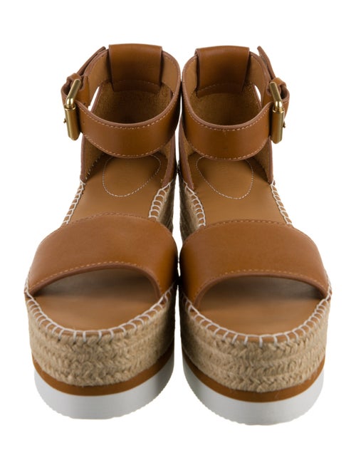 See by Chloé Leather Braided Accents Espadrilles