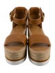 See by Chloé Leather Braided Accents Espadrilles