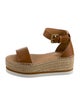 See by Chloé Leather Braided Accents Espadrilles