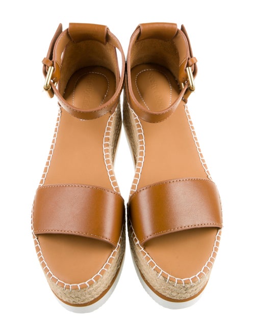 See by Chloé Leather Braided Accents Espadrilles