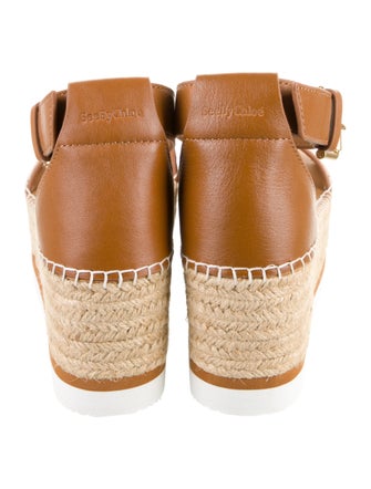 See by Chloé Leather Braided Accents Espadrilles