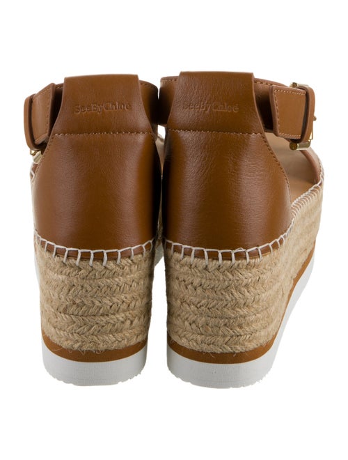 See by Chloé Leather Braided Accents Espadrilles