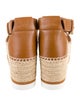 See by Chloé Leather Braided Accents Espadrilles