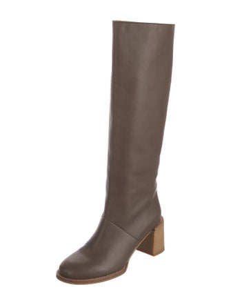 See by Chloé Leather Riding Boots