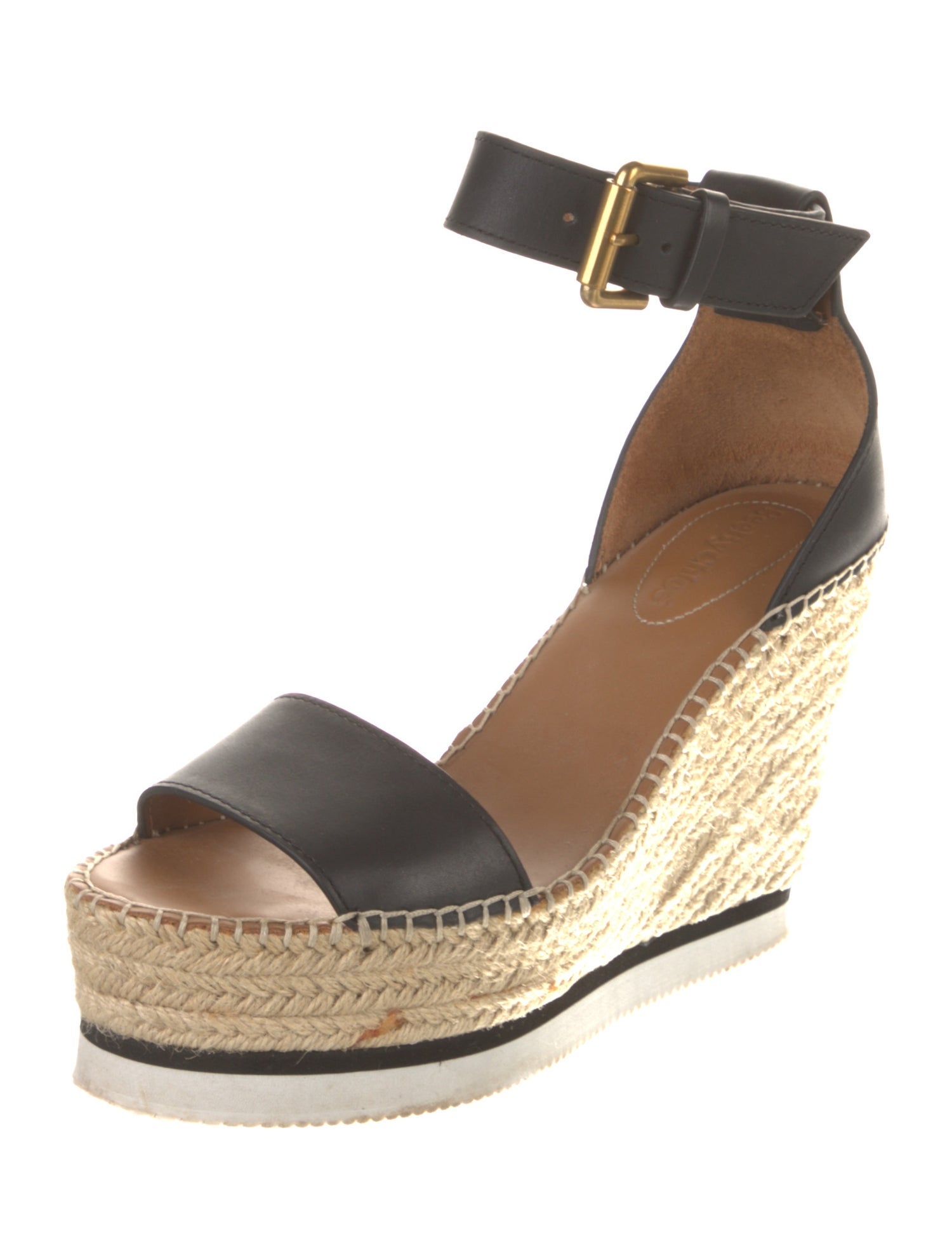 See by Chloé Leather Espadrilles