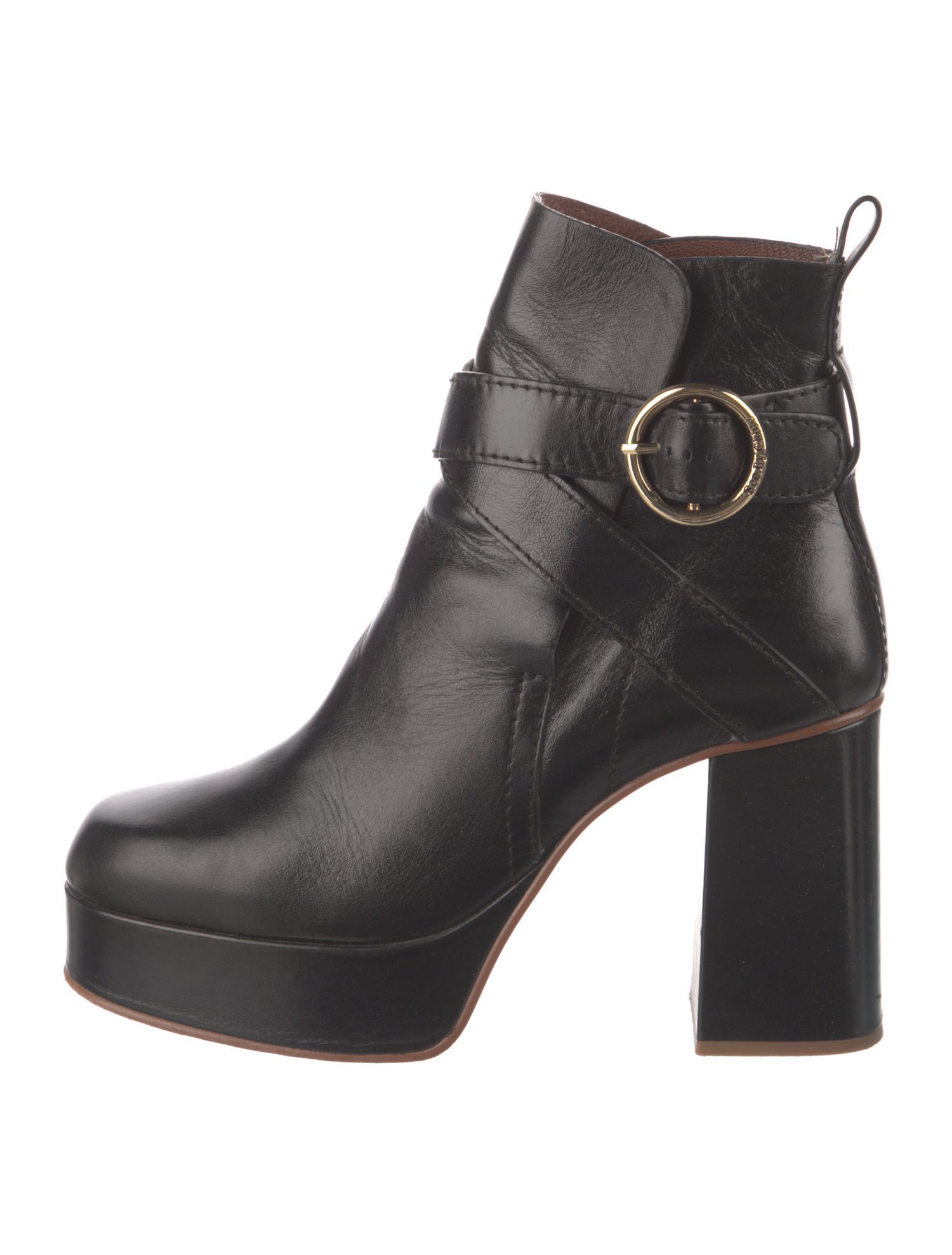 See by Chloé Leather Boots