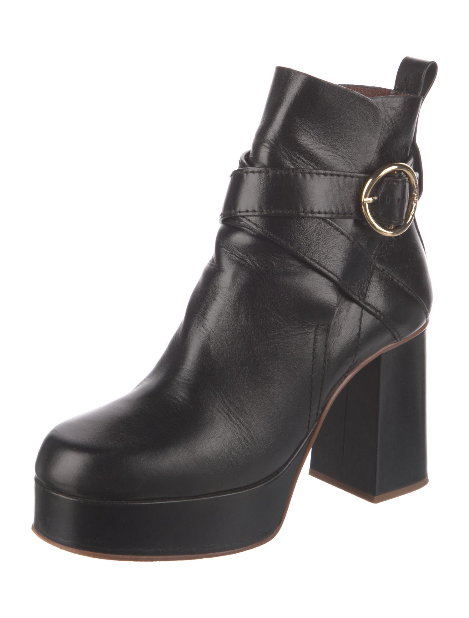 See by Chloé Leather Boots