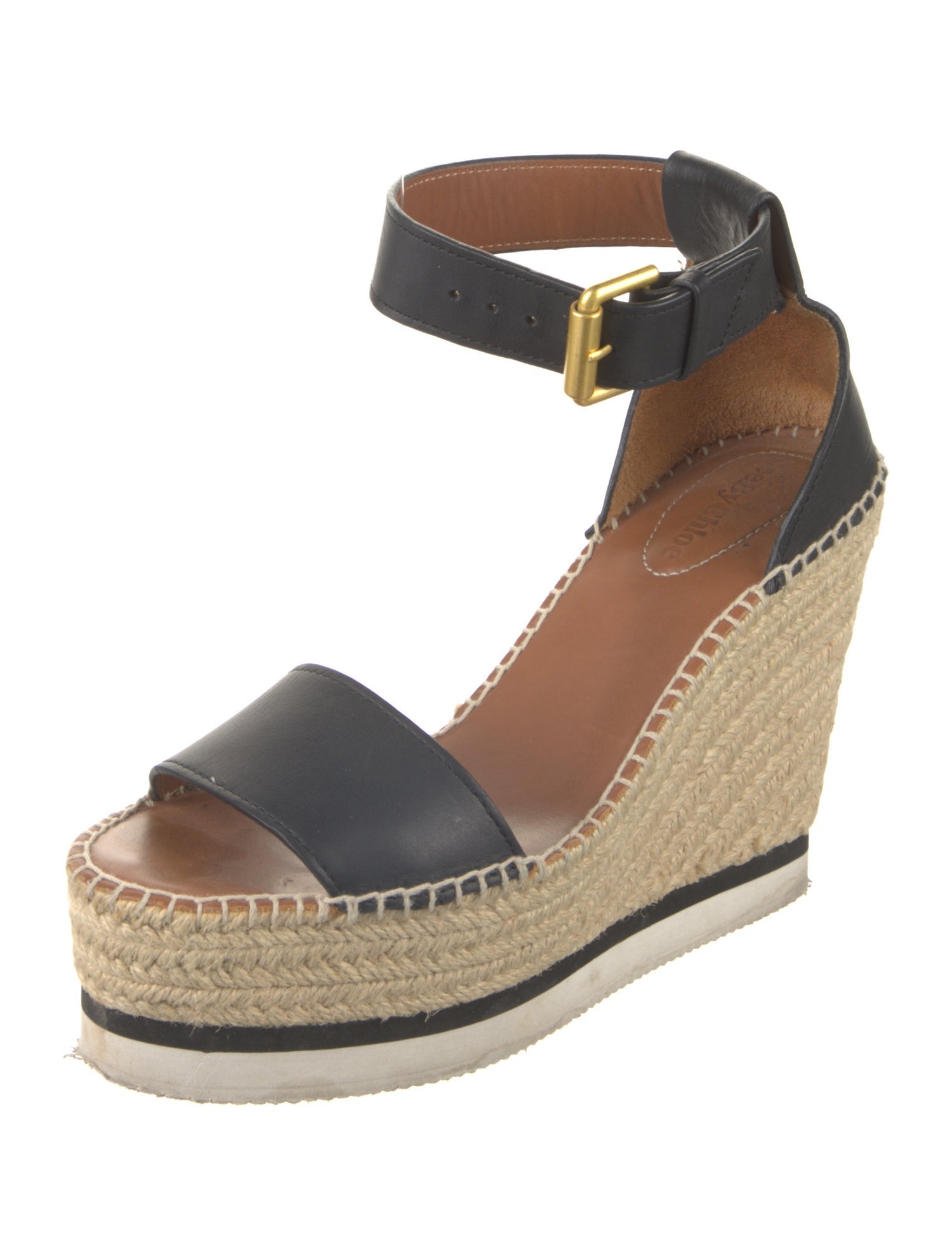 See by Chloé Leather Espadrilles