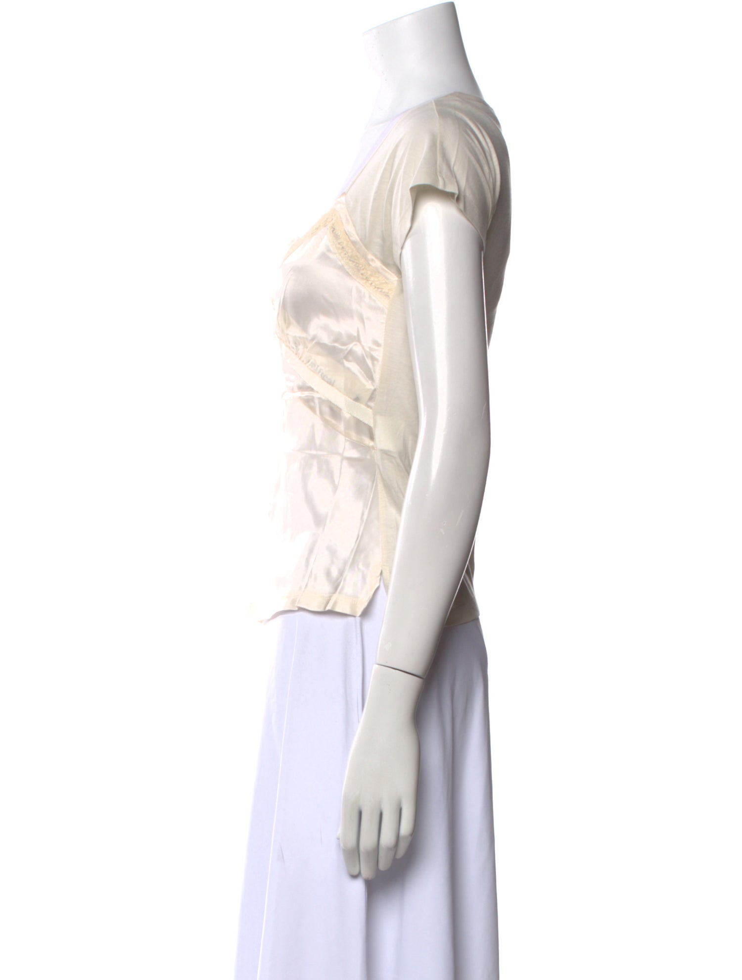 See by Chloé V-Neck Short Sleeve Top