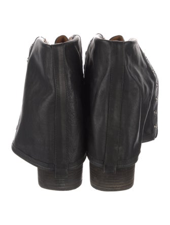 See by Chloé Leather Combat Boots