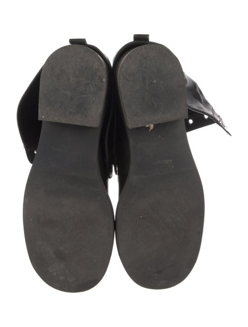 See by Chloé Leather Combat Boots