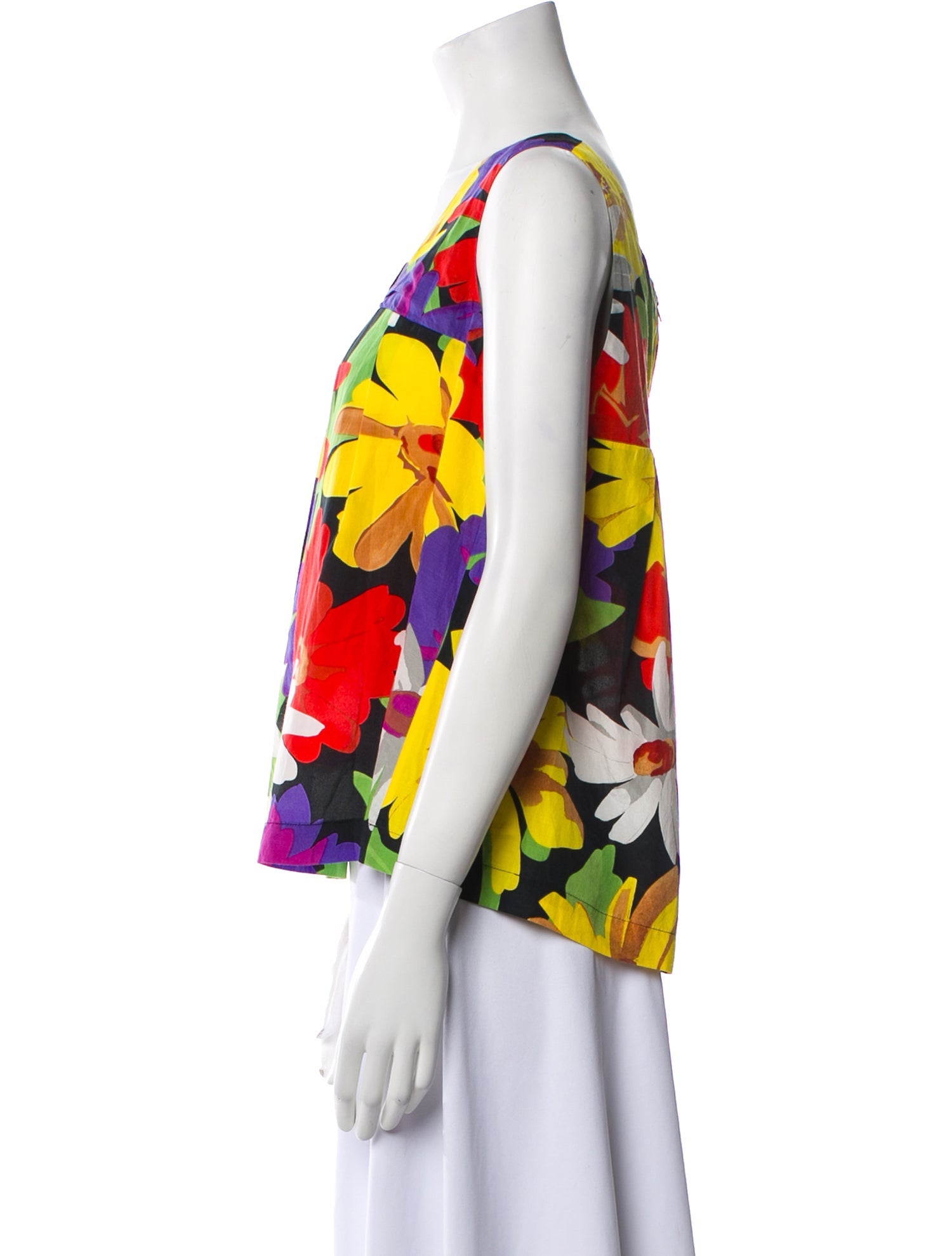 See by Chloé Silk Floral Print Blouse