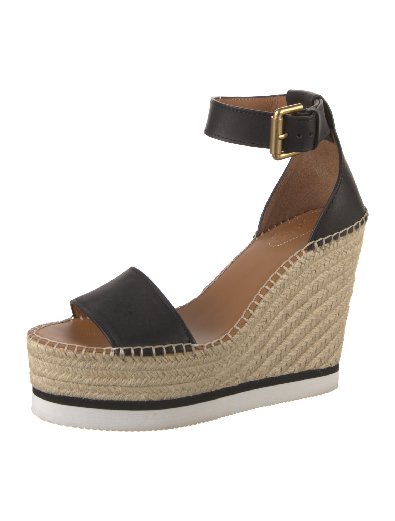 See by Chloé Leather Espadrilles