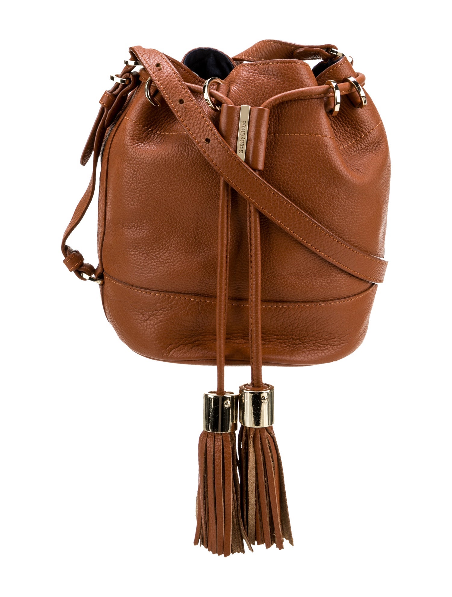 See by Chloé Leather Bucket Bag