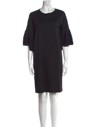 See by Chloé Crew Neck Knee-Length Dress