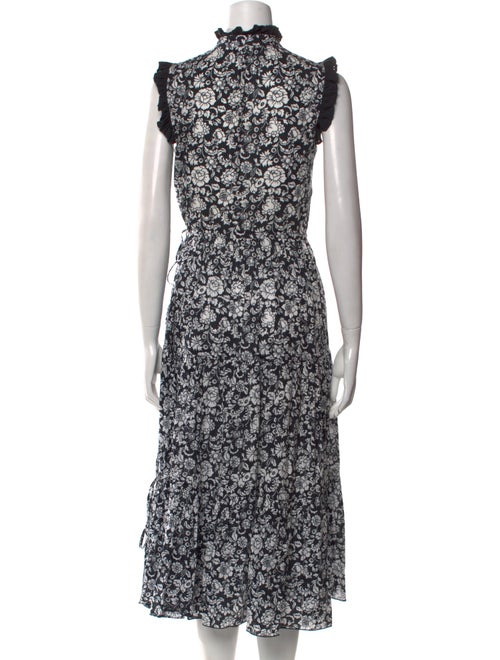 See by Chloé Floral Print Midi Length Dress