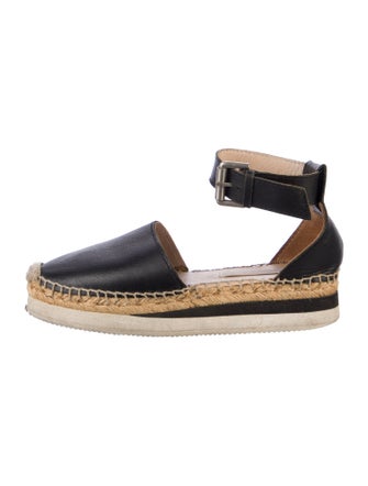 See by Chloé Leather Colorblock Pattern Pumps