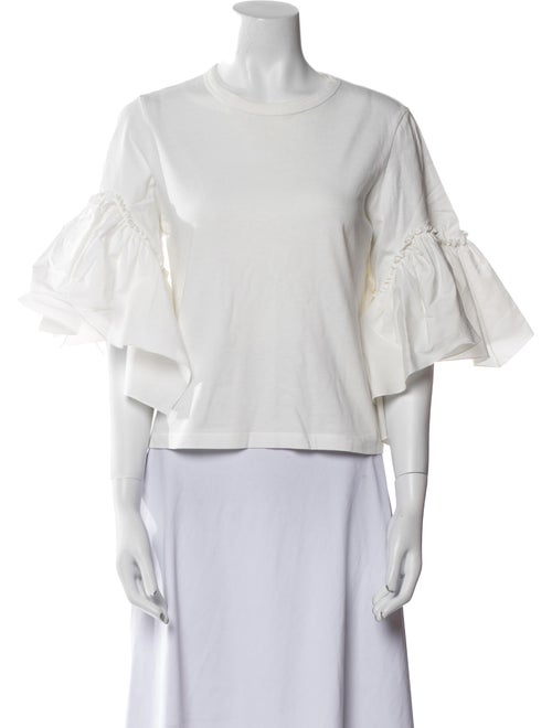 See by Chloé Bateau Neckline Short Sleeve T-Shirt