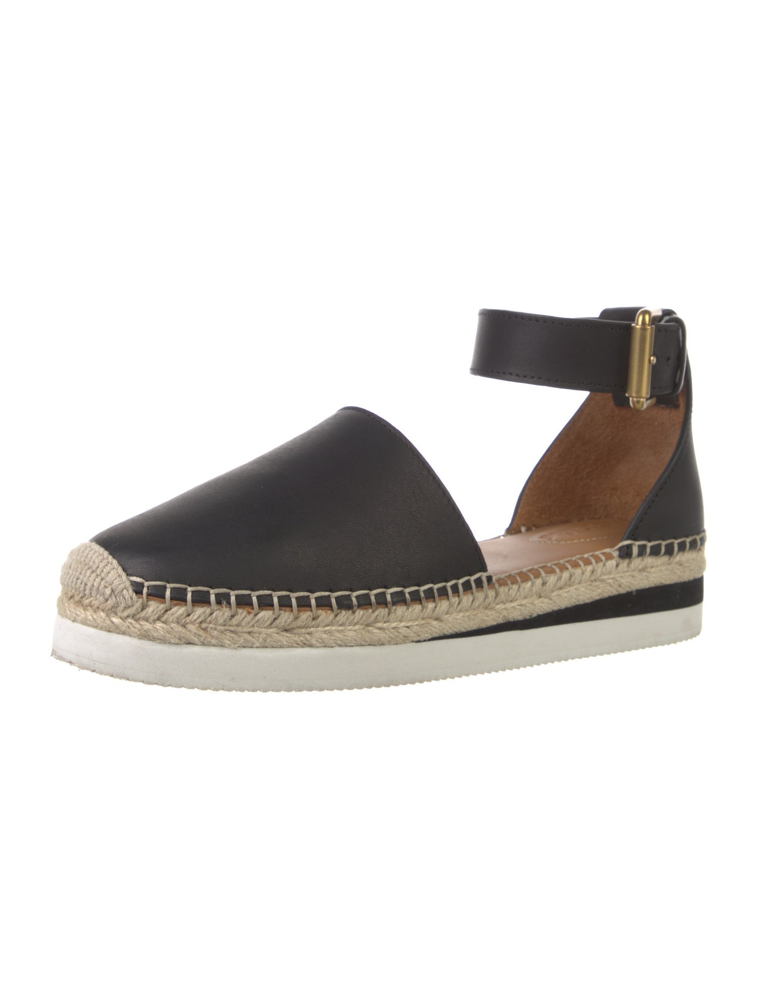 See by Chloé Leather D'Orsay Flats