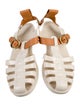 See by Chloé Rubber Animal Print Gladiator Sandals