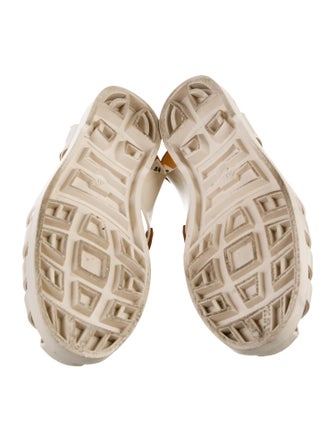 See by Chloé Rubber Animal Print Gladiator Sandals