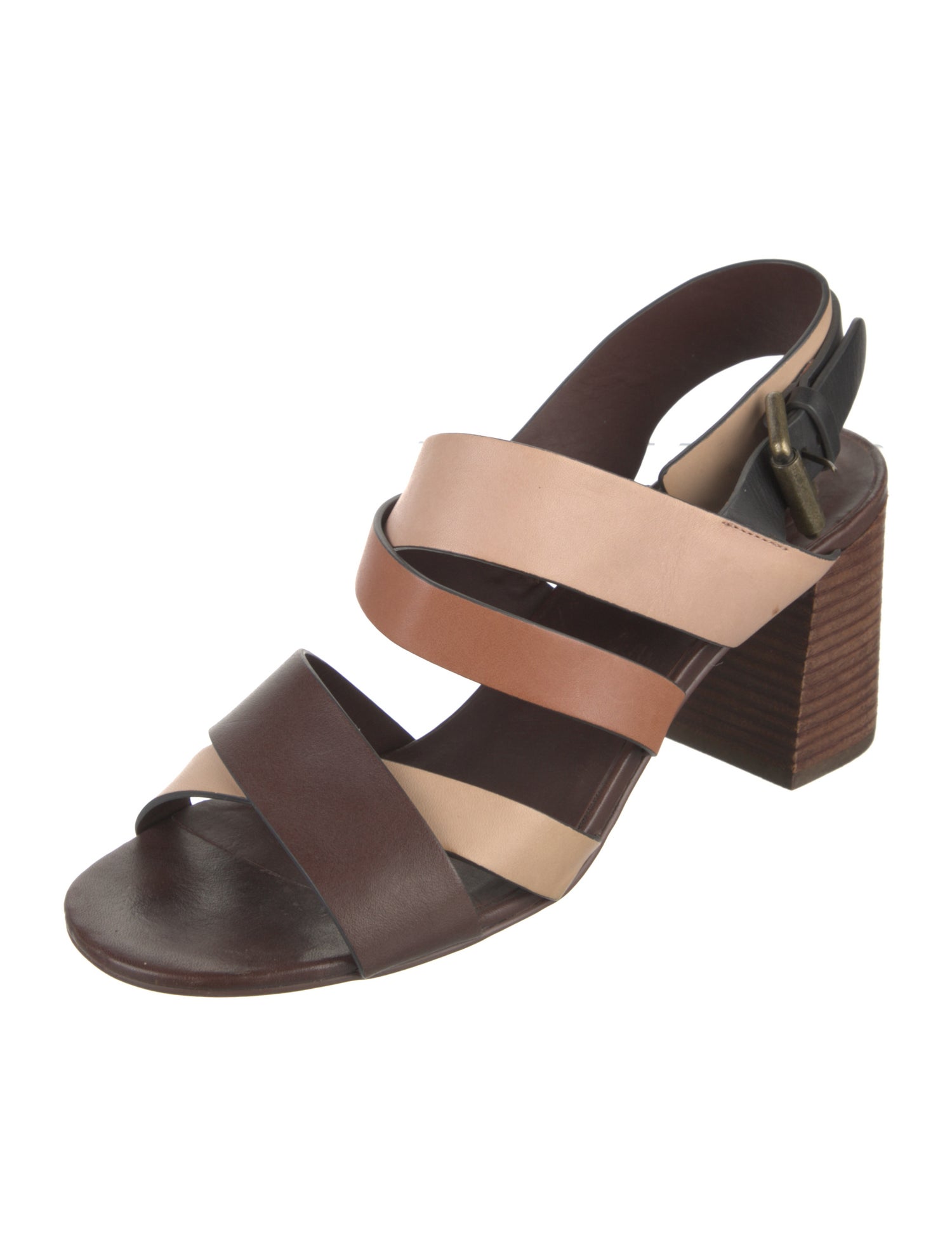 See by Chloé Leather Slingback Sandals