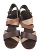 See by Chloé Leather Slingback Sandals
