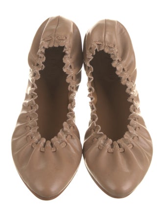 See by Chloé Leather Ballet Flats