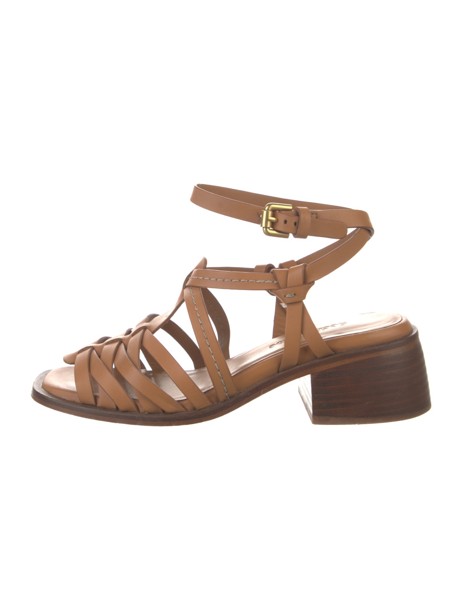 See by Chloé Leather Gladiator Sandals