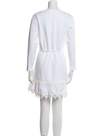 See by Chloé Crew Neck Mini Dress