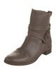 See by Chloé Leather Moto Boots