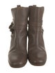 See by Chloé Leather Moto Boots