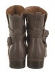 See by Chloé Leather Moto Boots