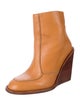 See by Chloé Leather Colorblock Pattern Boots