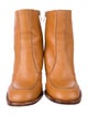 See by Chloé Leather Colorblock Pattern Boots