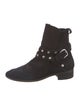 See by Chloé Suede Studded Accents Combat Boots