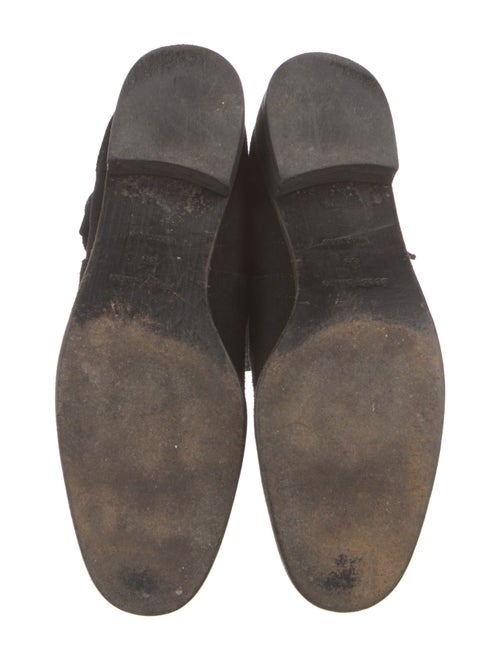 See by Chloé Suede Studded Accents Combat Boots