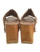 See by Chloé Suede Studded Accents Slides