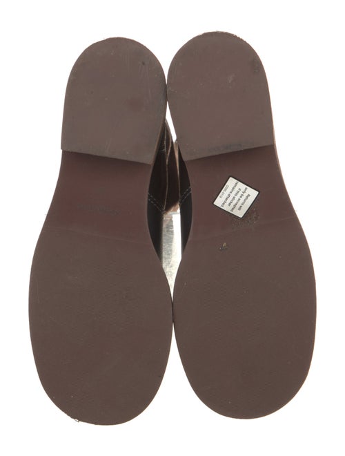 See by Chloé Suede Leather Trim Embellishment Riding Boots