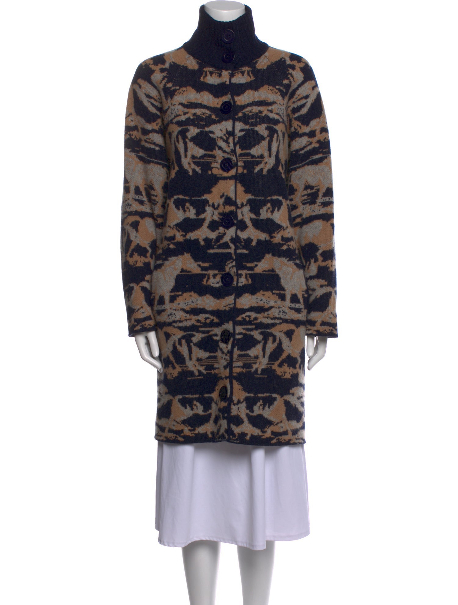 See by Chloé Wool Printed Sweater