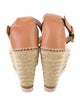 See by Chloé Leather Fringe Trim Accent Espadrilles