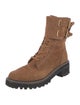 See by Chloé Suede Combat Boots