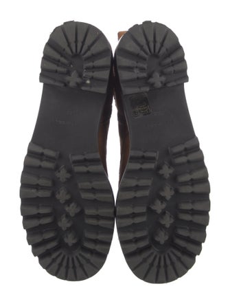 See by Chloé Suede Combat Boots