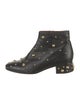 See by Chloé Leather Studded Accents Boots