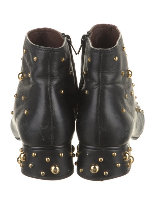 See by Chloé Leather Studded Accents Boots