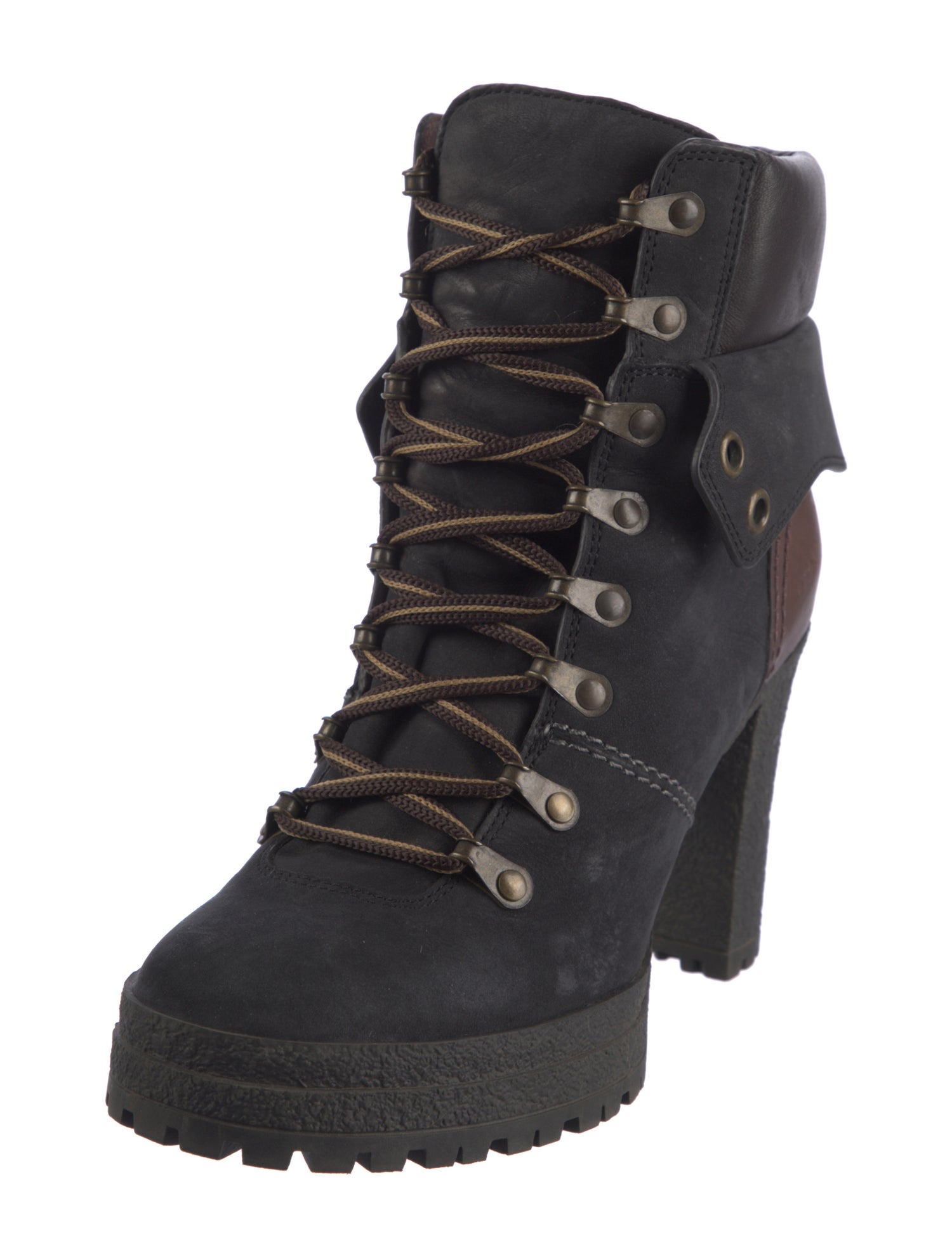 See by Chloé Suede Lace-Up Boots