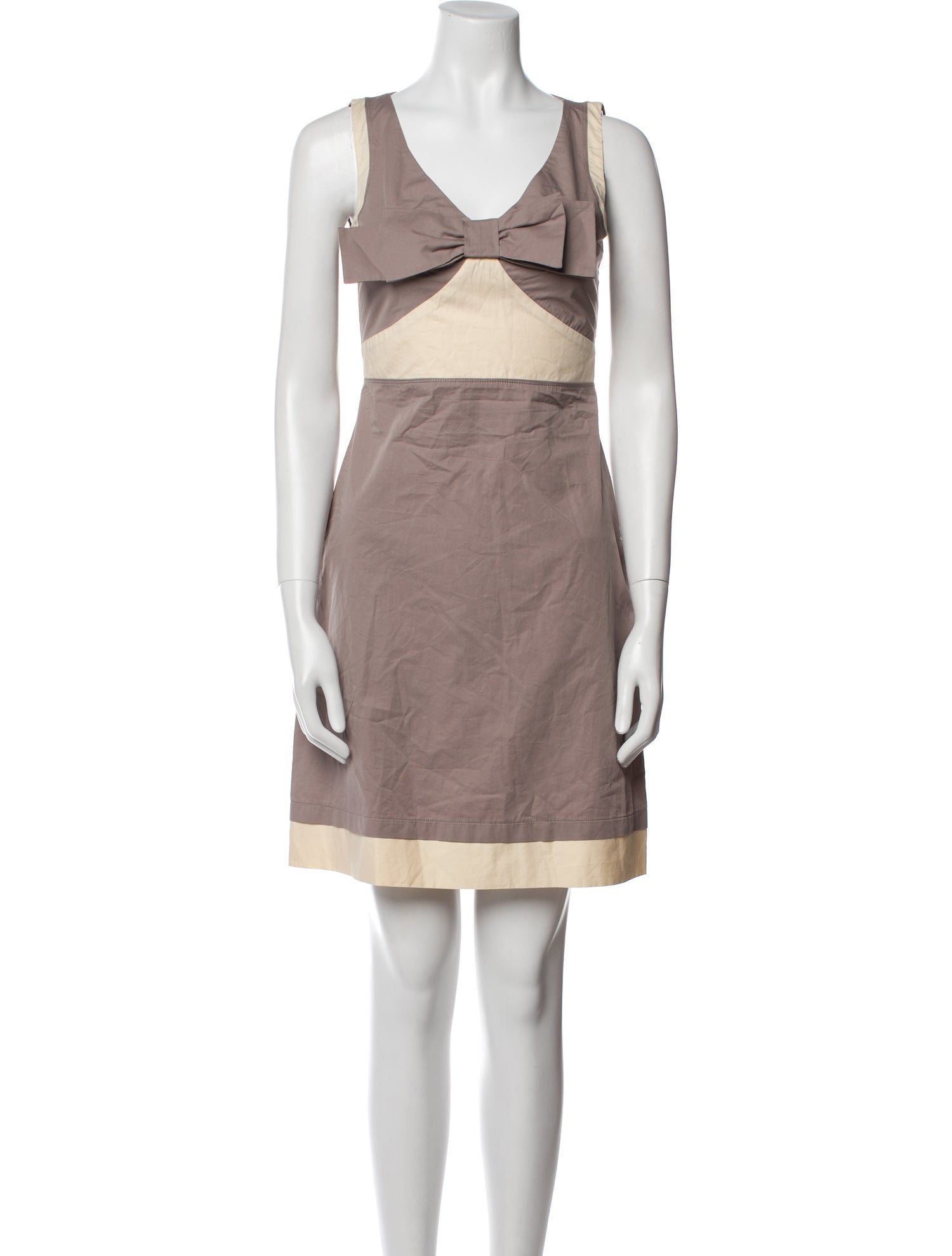 See by Chloé V-Neck Mini Dress