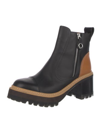 See by Chloé Leather Chelsea Boots