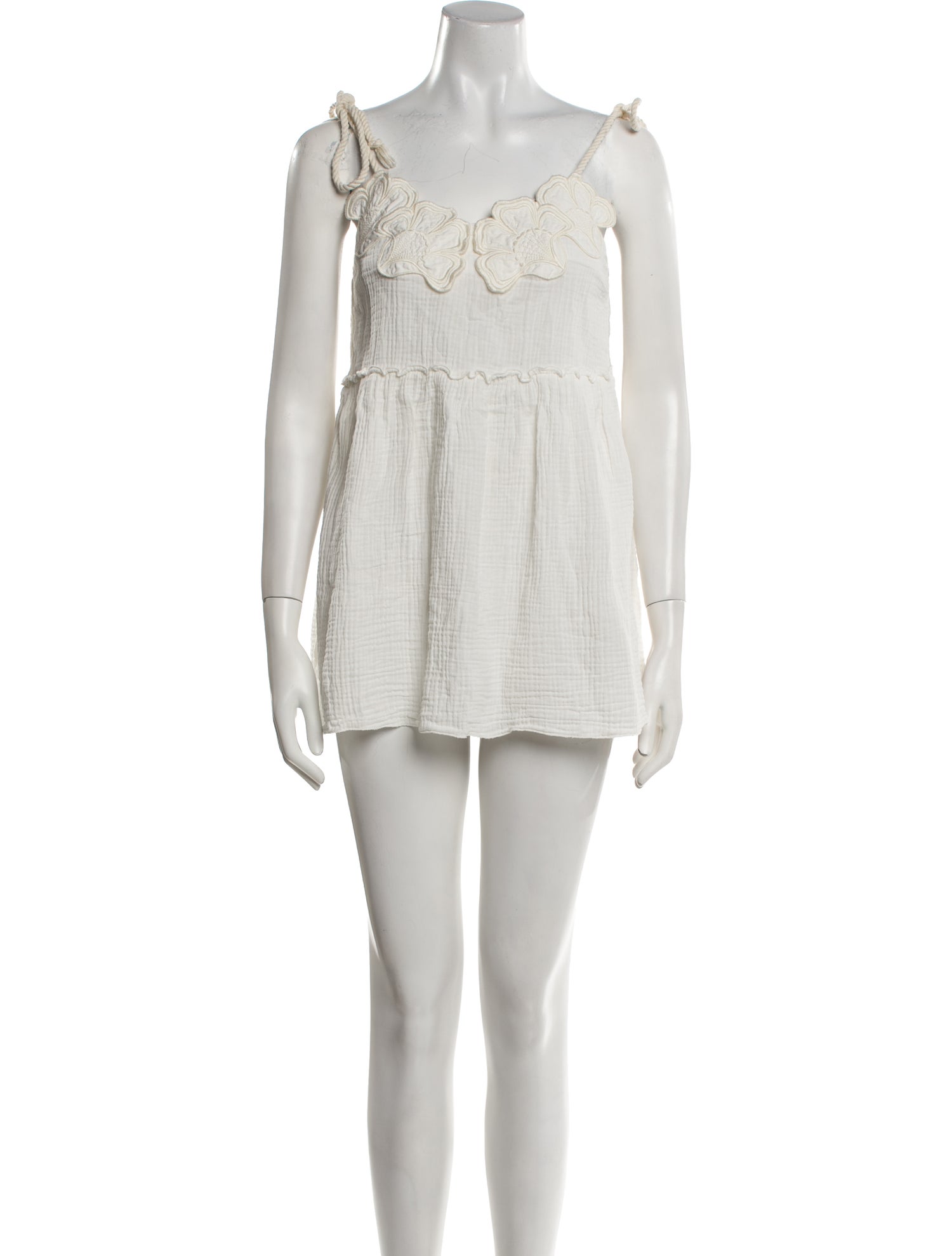 See by Chloé V-Neck Mini Dress