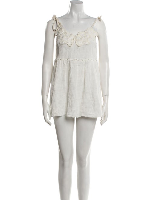 See by Chloé V-Neck Mini Dress